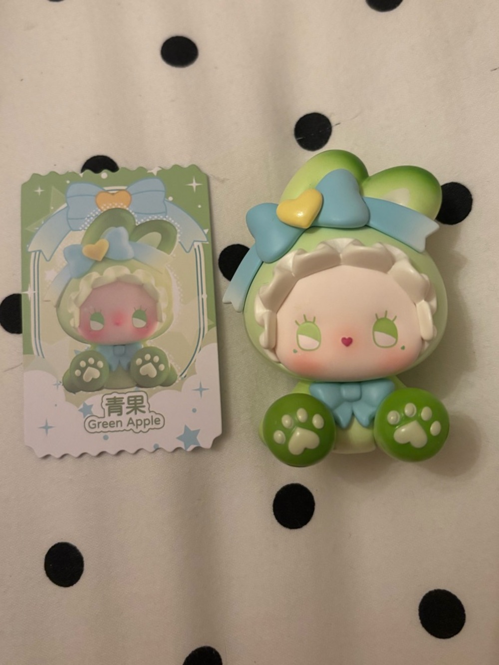EMMA Bunny Collector Debut Series GREEN APPLE